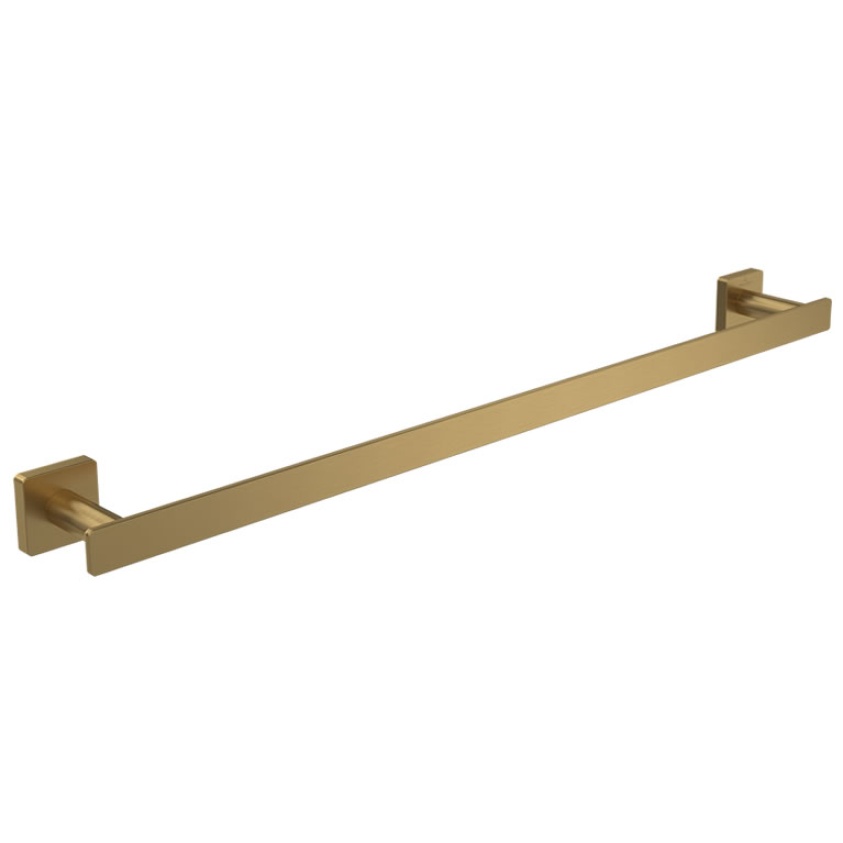 Cutout image of Villeroy & Boch Elements Striking Brushed Gold 645mm Towel Rail